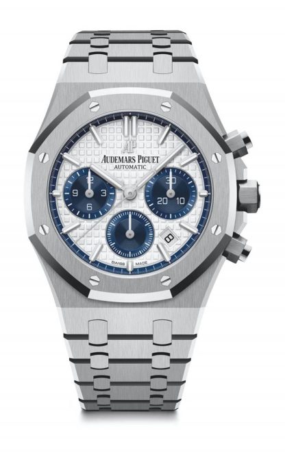 Replika Audemars Piguet Royal Oak Offshore Selfwinding Chronograph Sølv 26315ST.OO.1256ST.01