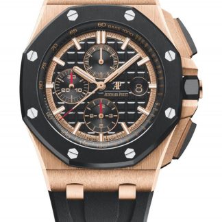 Replika Audemars Piguet Royal Oak Offshore Selfwinding Chronograph Sort 26401RO.OO.A002CA.02
