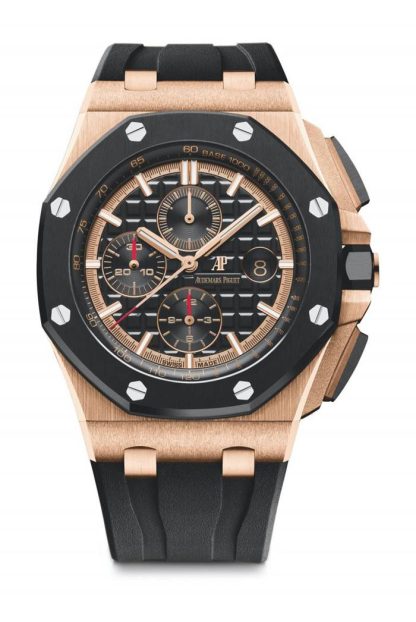 Replika Audemars Piguet Royal Oak Offshore Selfwinding Chronograph Sort 26401RO.OO.A002CA.02