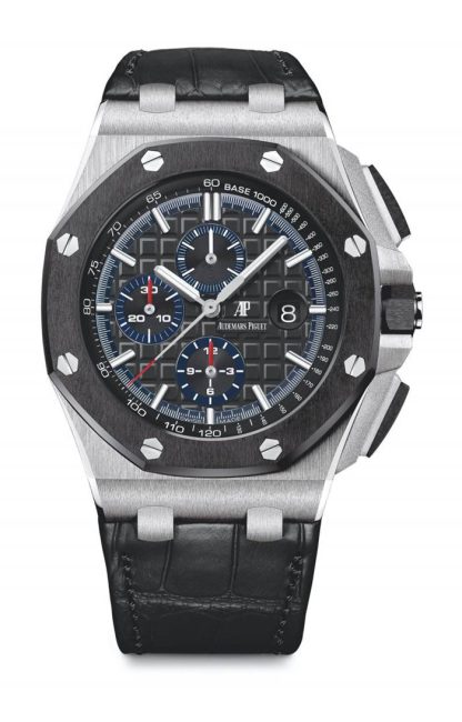 Replika Audemars Piguet Royal Oak Offshore Selfwinding Chronograph Sort 26411PO.OO.A002CR.01