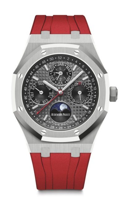 Replika Audemars Piguet Royal Oak Perpetual Calendar Grå 26609TI.OO.1220TI.01 - Billede 3