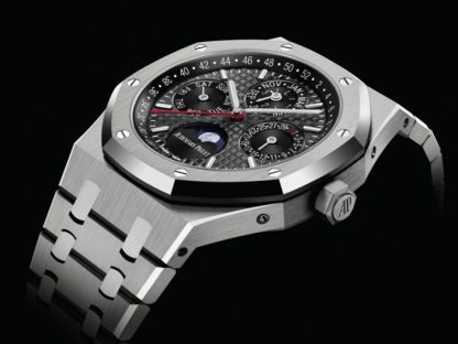 Replika Audemars Piguet Royal Oak Perpetual Calendar Grå 26609TI.OO.1220TI.01 - Billede 5
