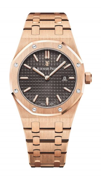Replika Audemars Piguet Royal Oak Quartz Sølv 67651OR.ZZ.1261OR.01
