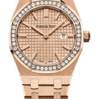Replika Audemars Piguet Royal Oak Quartz Sølv 67651OR.ZZ.1261OR.03