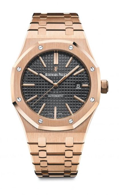 Replika Audemars Piguet Royal Oak Selfwinding Black 15400OR.OO.1220OR.01