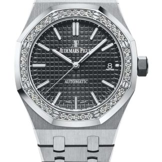 Replika Audemars Piguet Royal Oak Selfwinding Black 15451ST.ZZ.1256ST.01