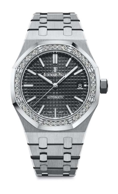 Replika Audemars Piguet Royal Oak Selfwinding Black 15451ST.ZZ.1256ST.01