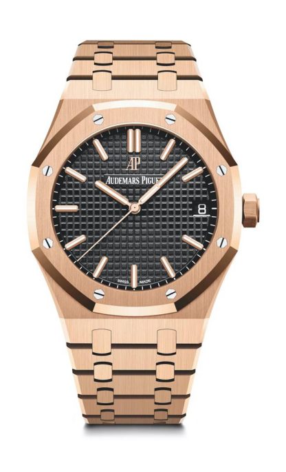 Replika Audemars Piguet Royal Oak Selfwinding Black 15500OR.OO.1220OR.01