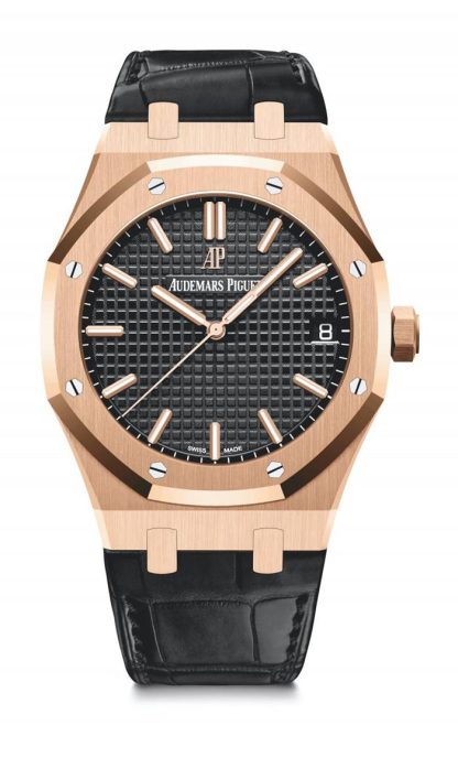 Replika Audemars Piguet Royal Oak Selfwinding Black 15500OR.OO.D002CR.01