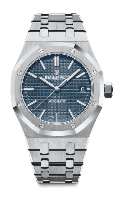 Replika Audemars Piguet Royal Oak Selfwinding Blue 15450ST.OO.1256ST.03