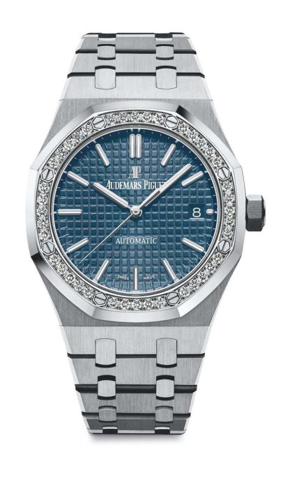 Replika Audemars Piguet Royal Oak Selfwinding Blue 15451ST.ZZ.1256ST.03