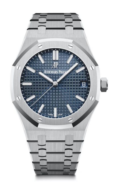 Replika Audemars Piguet Royal Oak Selfwinding Blue 15500ST.OO.1220ST.01