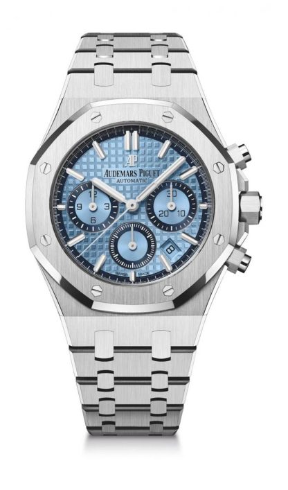Replika Audemars Piguet Royal Oak Selfwinding Chronograph Blue 26317BC.OO.1256BC.01