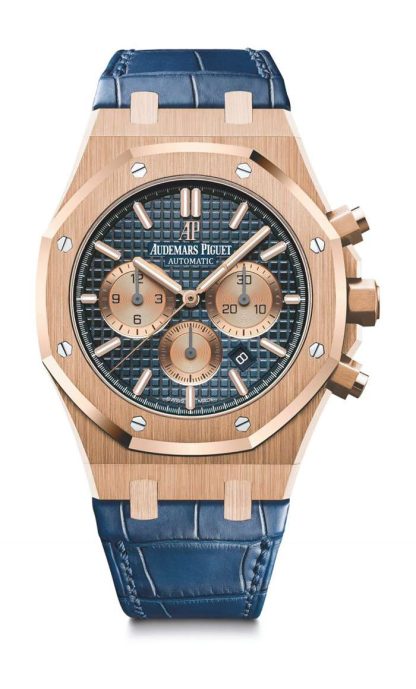 Replika Audemars Piguet Royal Oak Selfwinding Chronograph Blue 26331OR.OO.D315CR.01