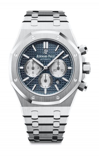 Replika Audemars Piguet Royal Oak Selfwinding Chronograph Blue 26331ST.OO.1220ST.01