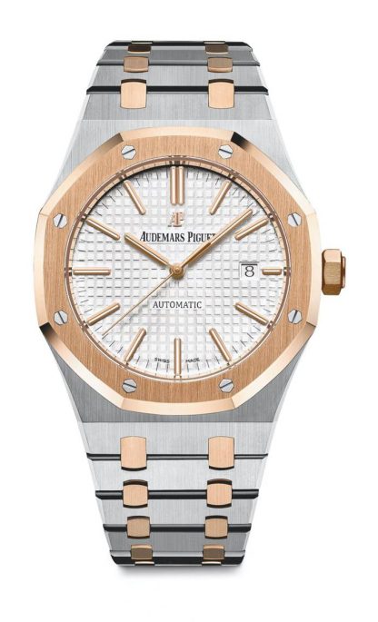 Replika Audemars Piguet Royal Oak Selfwinding Silver 15400SR.OO.1220SR.01