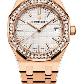 Replika Audemars Piguet Royal Oak Selfwinding Silver 77351OR.ZZ.1261OR.01