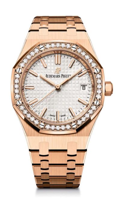 Replika Audemars Piguet Royal Oak Selfwinding Silver 77351OR.ZZ.1261OR.01