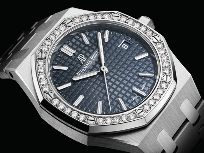 Replika Audemars Piguet Royal Oak Selfwinding Silver 77351ST.ZZ.1261ST.01 - Billede 3