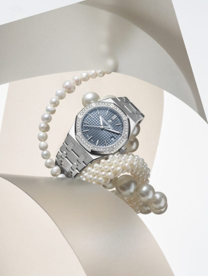 Replika Audemars Piguet Royal Oak Selfwinding Silver 77351ST.ZZ.1261ST.01 - Billede 6