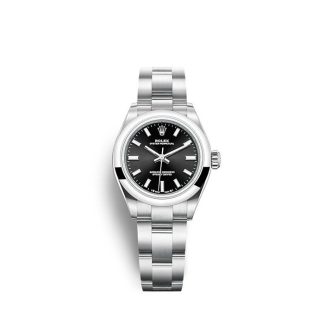 Rolex Rolex Oyster Perpetual 28mm Sort
