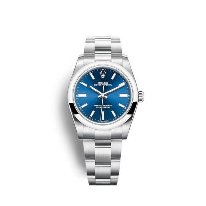Rolex Rolex Oyster Perpetual 34mm Blå