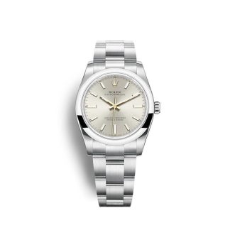 Rolex Rolex Oyster Perpetual 34mm Sølv