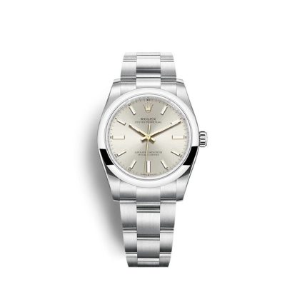 Rolex Rolex Oyster Perpetual 34mm Sølv