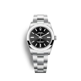 Rolex Rolex Oyster Perpetual 34mm Sort