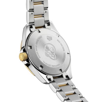TAG Heuer Aquaracer 300 Quartz 32 mm dameur Diamond Dot WBD1322.BB0320 - Billede 4
