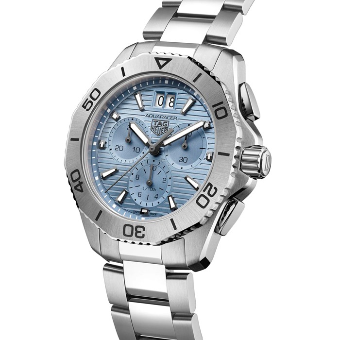 TAG Heuer Aquaracer Chronograph 40mm herreur blå CBP1112.BA0627 - Billede 2