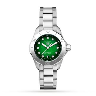 TAG Heuer Aquaracer Professional 200 30mm Dameur Grøn WBP2415.BA0622