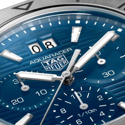 TAG Heuer Aquaracer Professional 200 Chronograph 40mm herreur blå CBP1113.BA0627 - Billede 3