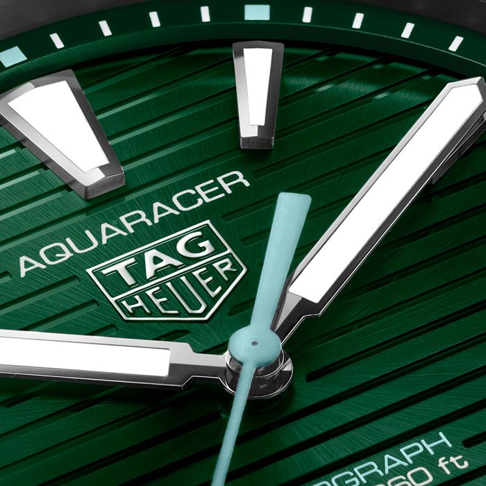 TAG Heuer Aquaracer Professional 200 Solargraph 40mm Herreur Grøn WBP1115.BA0000 - Billede 3