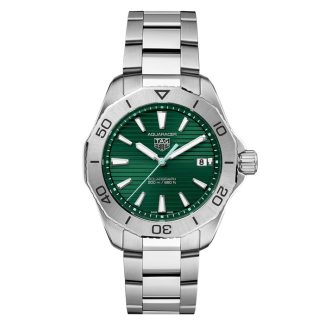 TAG Heuer Aquaracer Professional 200 Solargraph 40mm Herreur Grøn WBP1115.BA0000
