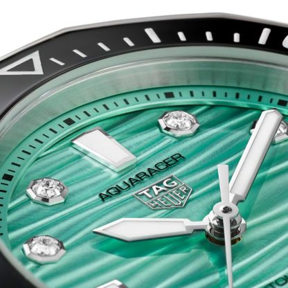 TAG Heuer Aquaracer Professional 300 36mm Dameur Turkis WBP231K.BA0618 - Billede 3