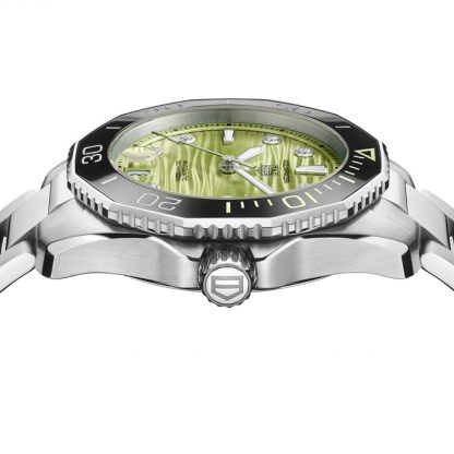 TAG Heuer Aquaracer Professional 300 36mm dameur Grøn WBP231L.BA0618 - Billede 4