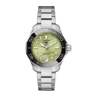 TAG Heuer Aquaracer Professional 300 36mm dameur Grøn WBP231L.BA0618