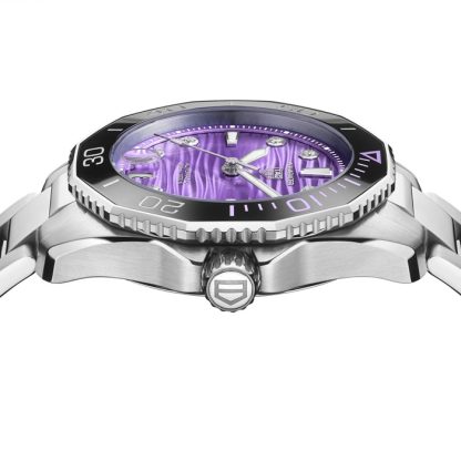 TAG Heuer Aquaracer Professional 300 36mm dameur Lilla WBP231M.BA0618 - Billede 4