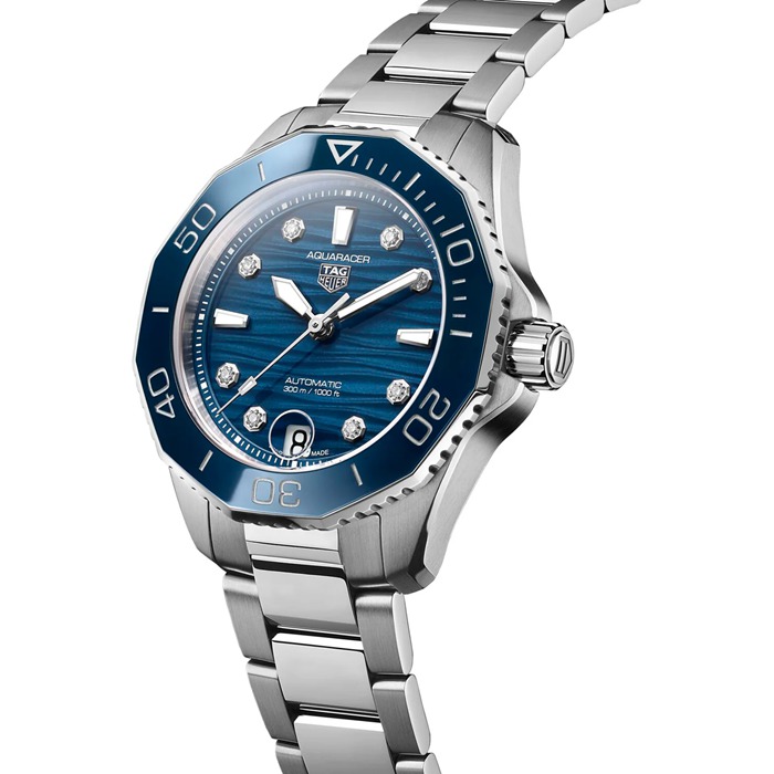 TAG Heuer Aquaracer Professional 300 Automatic 36mm dameur WBP231B.BA0618 - Billede 2