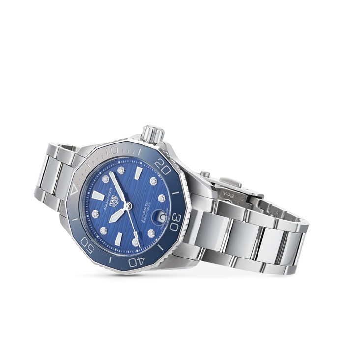 TAG Heuer Aquaracer Professional 300 Automatic 36mm dameur WBP231B.BA0618 - Billede 3