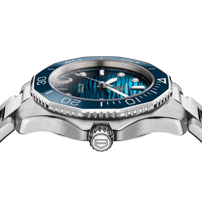 TAG Heuer Aquaracer Professional 300 Date 36mm Dameur Blå WBP231N.BA0618 - Billede 3