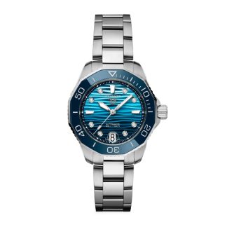 TAG Heuer Aquaracer Professional 300 Date 36mm Dameur Blå WBP231N.BA0618