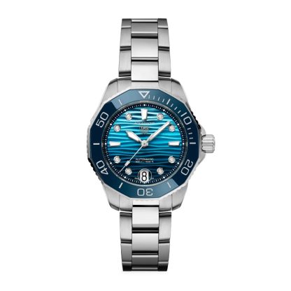 TAG Heuer Aquaracer Professional 300 Date 36mm Dameur Blå WBP231N.BA0618