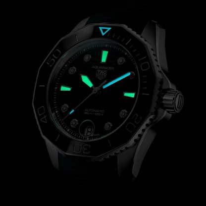 TAG Heuer Aquaracer Professional 300 Date 36mm dameur WBP231G.FT6226 - Billede 5