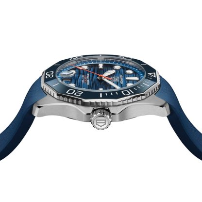 TAG Heuer Aquaracer Professional 300 Date 42 mm herreur blå gummi WBP5111.FT6259 - Billede 4