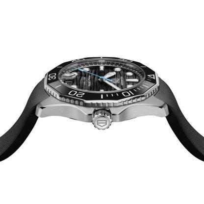 TAG Heuer Aquaracer Professional 300 Date 42 mm herreur sort gummi WBP5110.FT6257 - Billede 4