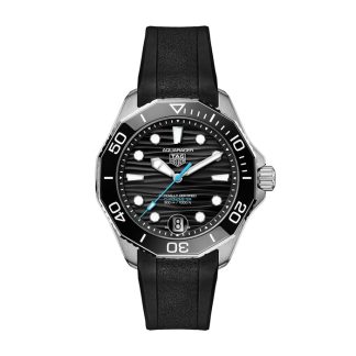 TAG Heuer Aquaracer Professional 300 Date 42 mm herreur sort gummi WBP5110.FT6257
