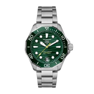 TAG Heuer Aquaracer Professional 300 Date 42mm herreur Grøn WBP5116.BA0013