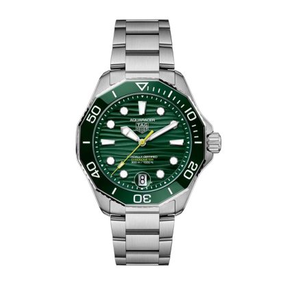 TAG Heuer Aquaracer Professional 300 Date 42mm herreur Grøn WBP5116.BA0013